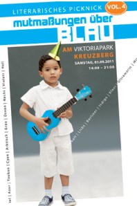 BLAU 2 (Flyer-Foto: Maja Neitzel / Flyer-Gestaltung: Ayse Nacac)