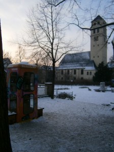 WanderboXX auf dem Markusplatz in Berlin-Steglitz