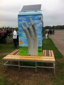 Nachhaltige BücherboXX Luftbrücke. Danke, Physalis!