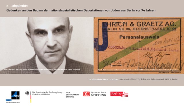 cover_gedenkveranstaltung_Gleis17_Einladungskarte_15.Oktober2015