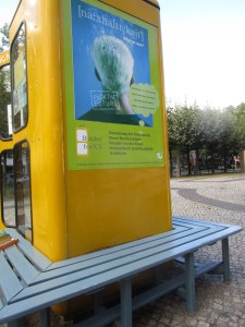 Neue Bank an der Mierendorff-BücherboXX