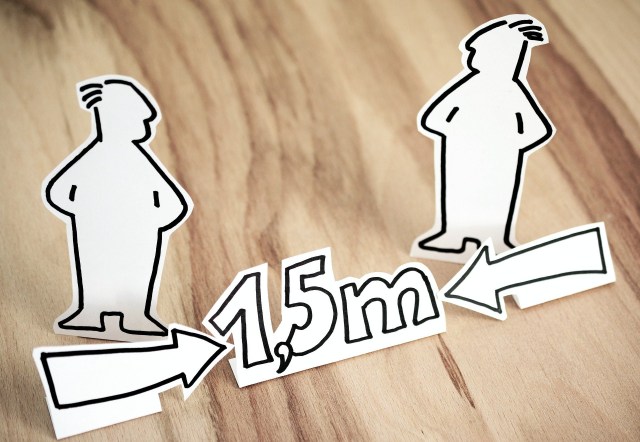 Abstand halten! pixabay congerdesign